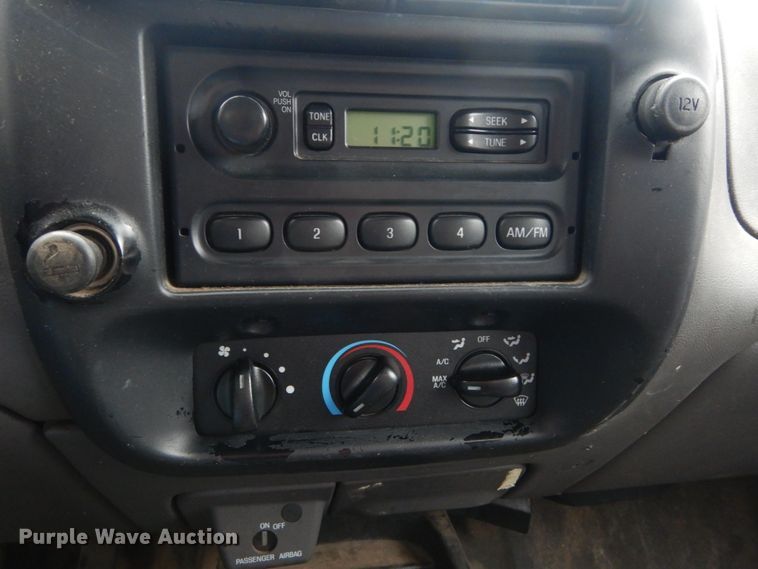 image for item GR9805 2002 Ford Ranger  dump bed pickup truck