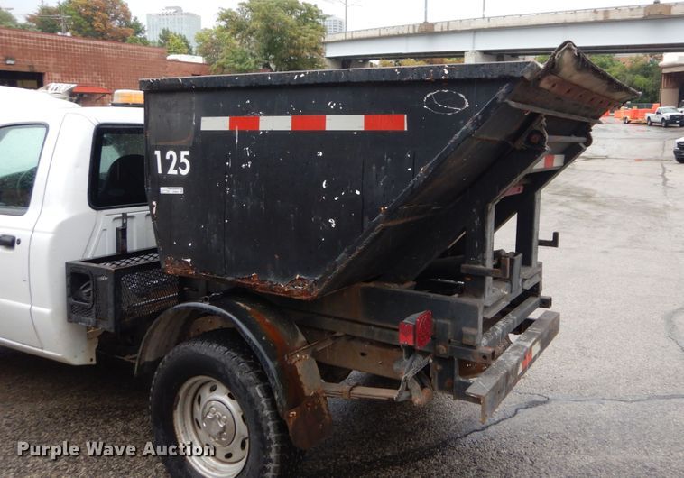 image for item GR9805 2002 Ford Ranger  dump bed pickup truck