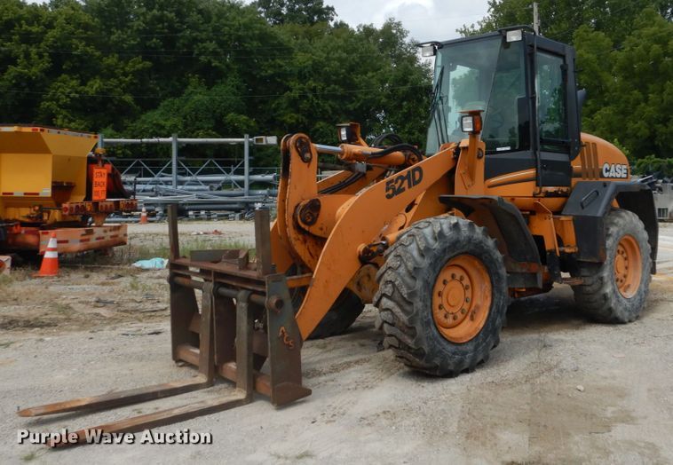 image for item GV9214 2005 Case 521D  wheel loader