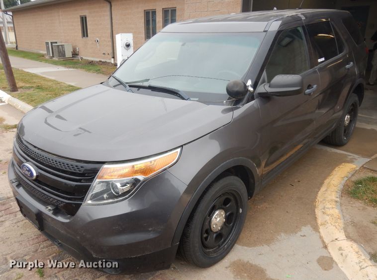 image for item HA9465 2014 Ford Explorer Police Interceptor  SUV