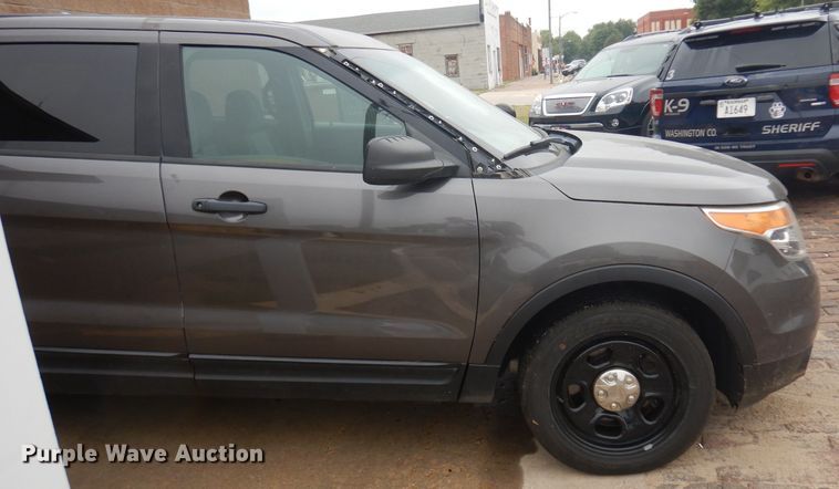image for item HA9465 2014 Ford Explorer Police Interceptor  SUV
