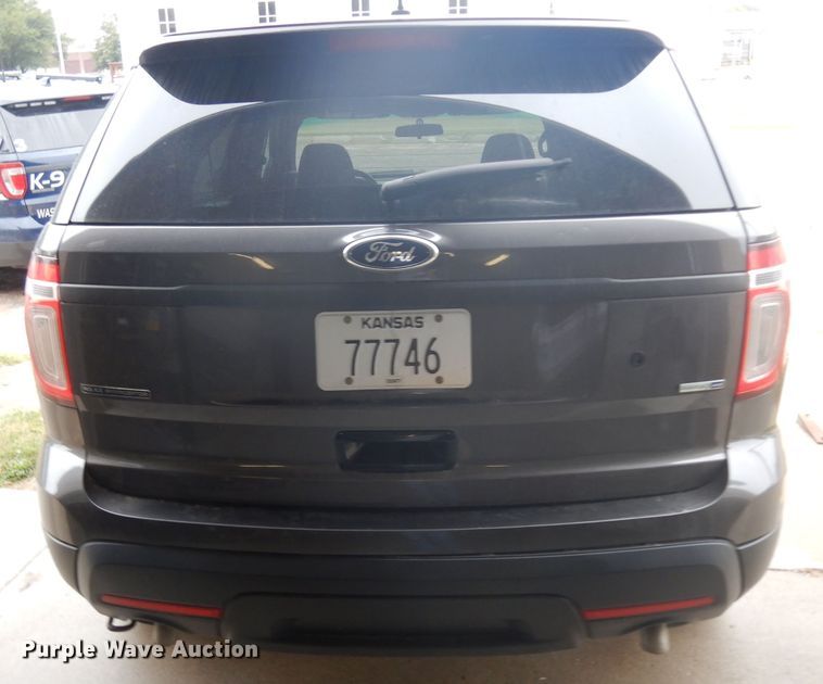 image for item HA9465 2014 Ford Explorer Police Interceptor  SUV