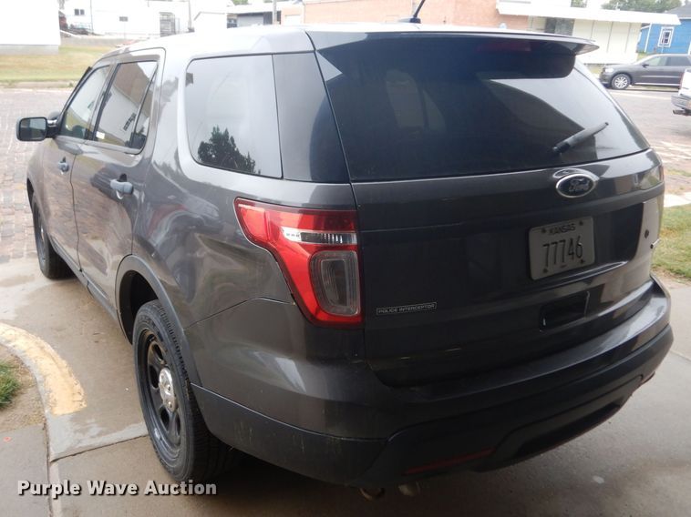 image for item HA9465 2014 Ford Explorer Police Interceptor  SUV