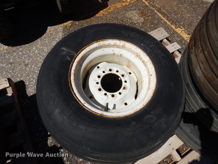 image for item HA9476 (5) 11L-15 tires and wheels