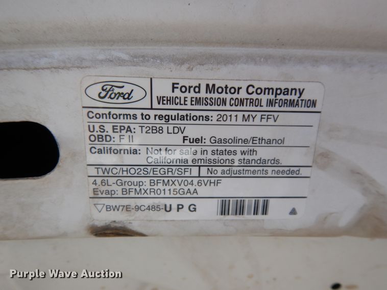 image for item HA9480 2011 Ford Crown Victoria Police Interceptor