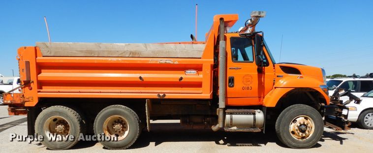 image for item HA9484 2012 International WorkStar 7500  dump truck
