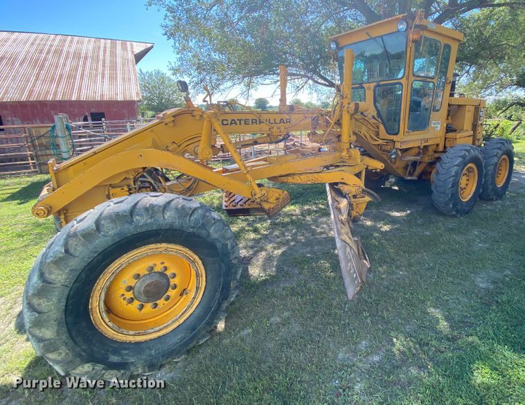 image for item HA9550 1983 Caterpillar 120G  motor grader