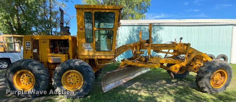 image for item HA9550 1983 Caterpillar 120G  motor grader