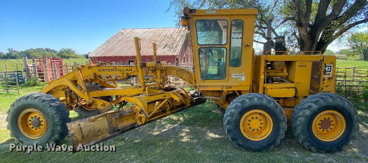 image for item HA9550 1983 Caterpillar 120G  motor grader