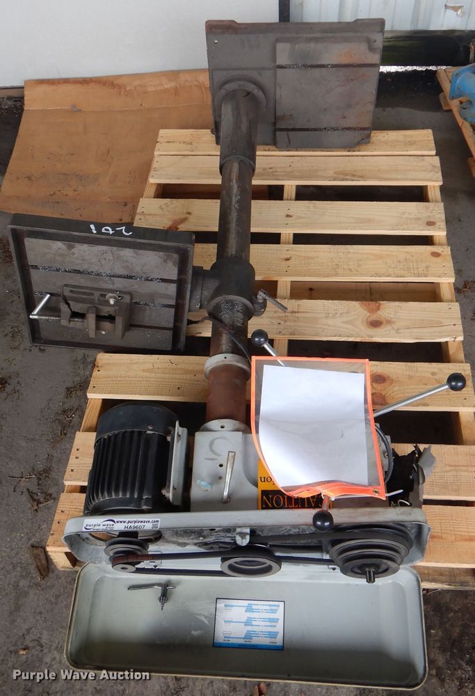 Delta 70200 drill press in Tulsa, OK Item HA9607 sold Purple Wave