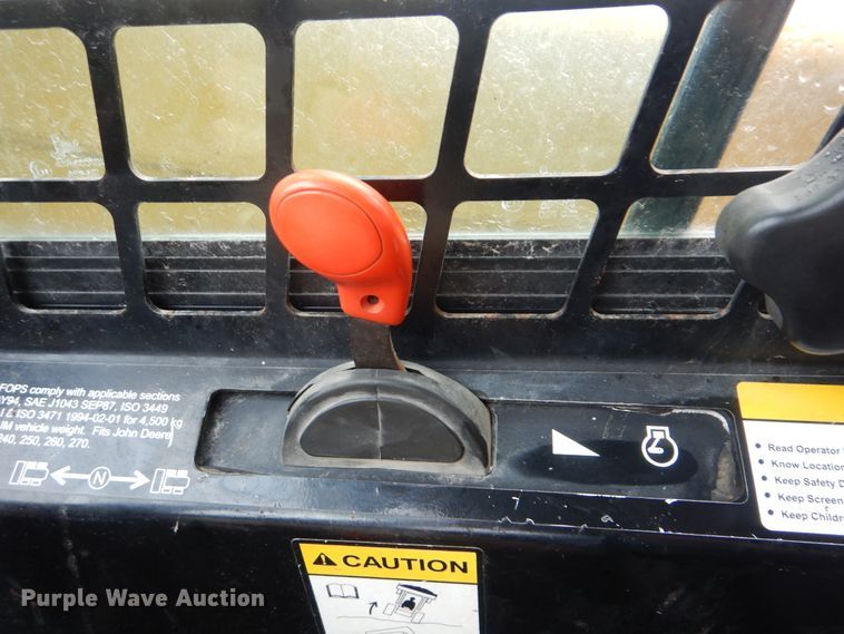 image for item HA9624 1999 John Deere 250  skid steer loader