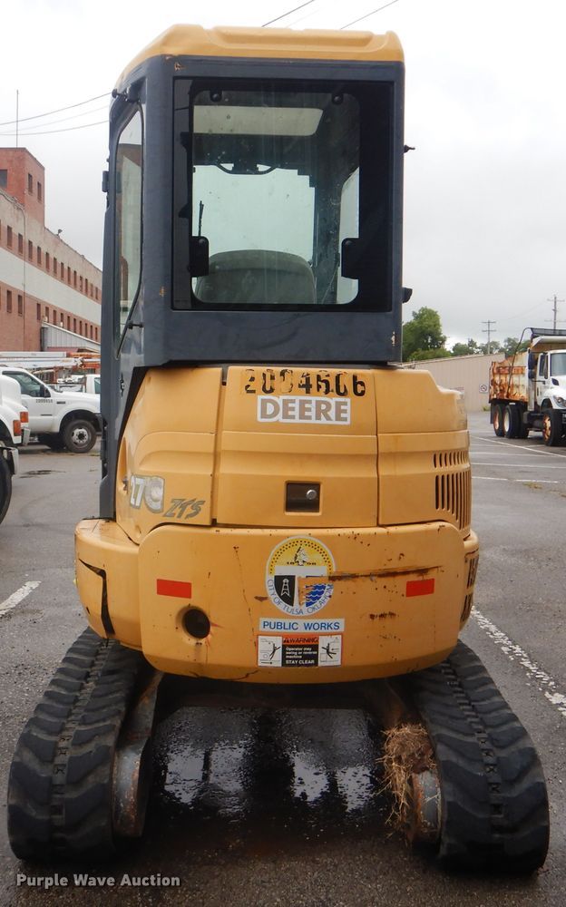 image for item HA9628 2005 John Deere 27C ZTS  mini excavator