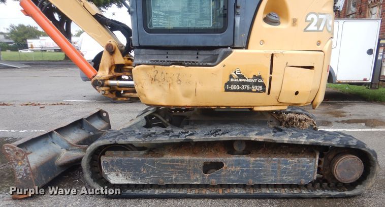 image for item HA9628 2005 John Deere 27C ZTS  mini excavator