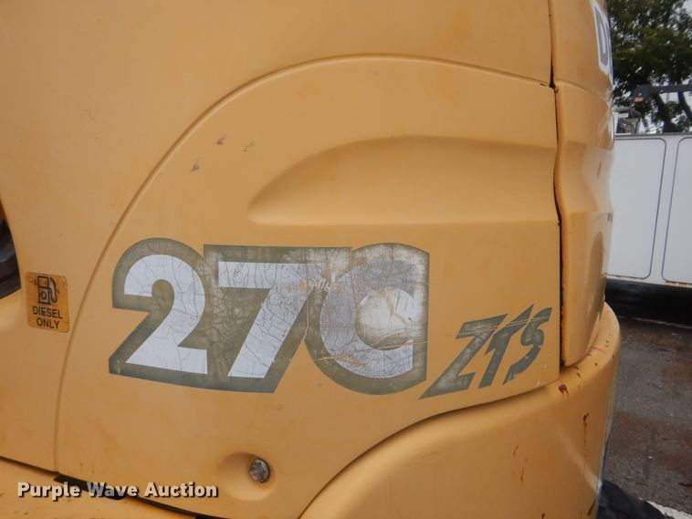 image for item HA9628 2005 John Deere 27C ZTS  mini excavator