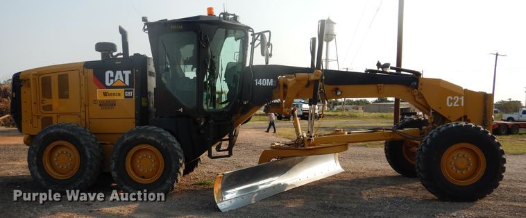 image for item HB9028 2016 Caterpillar 140M3  motor grader