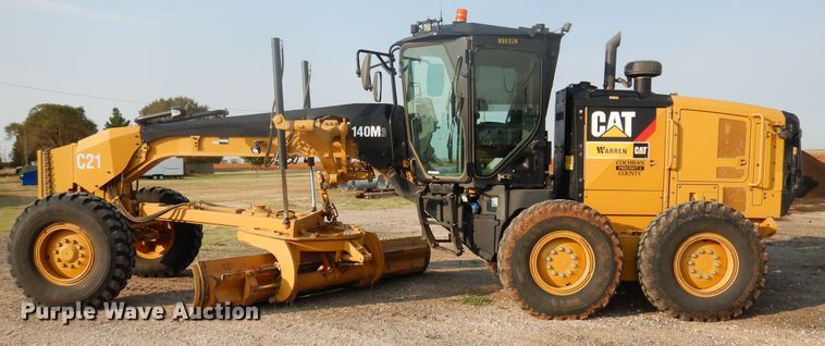 image for item HB9028 2016 Caterpillar 140M3  motor grader