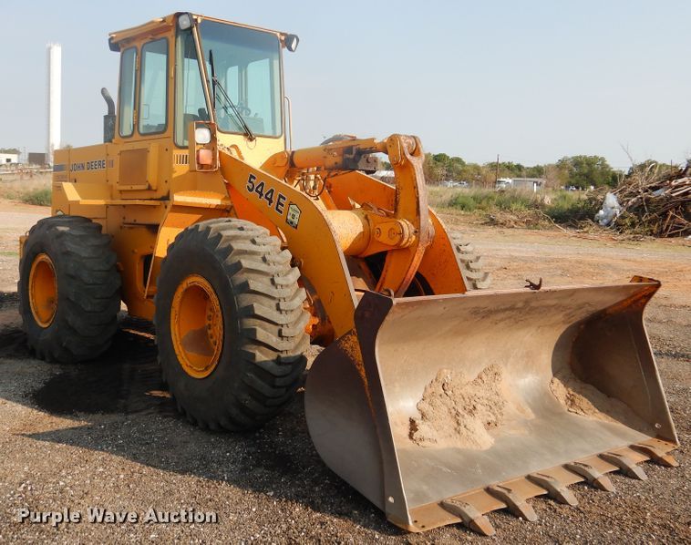image for item HB9029 1988 John Deere 544E  wheel loader