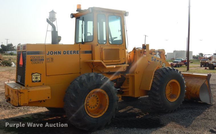 image for item HB9029 1988 John Deere 544E  wheel loader