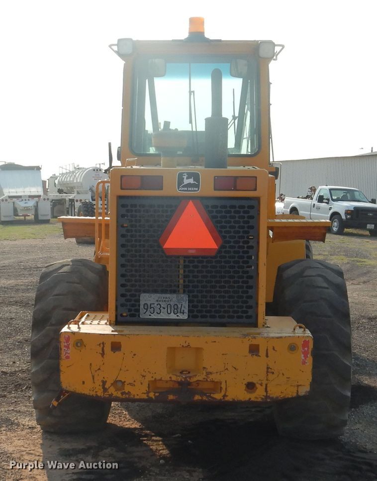 image for item HB9029 1988 John Deere 544E  wheel loader