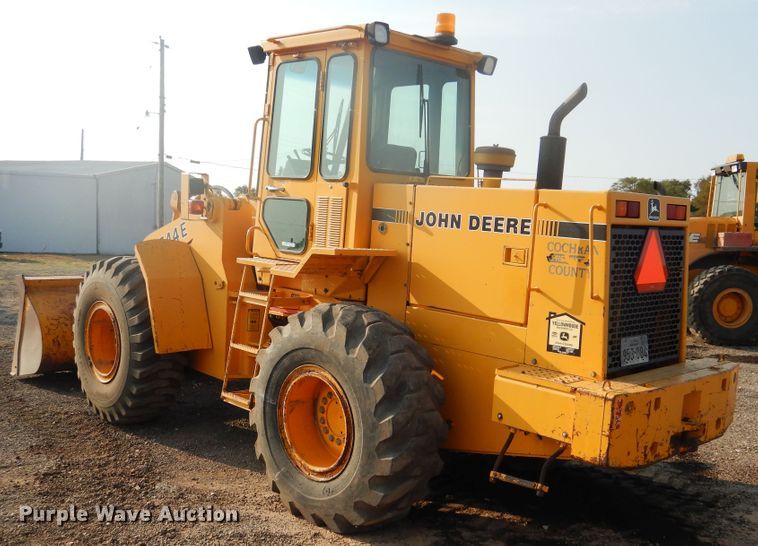 image for item HB9029 1988 John Deere 544E  wheel loader