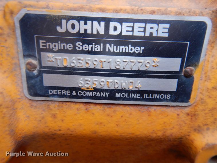 image for item HB9029 1988 John Deere 544E  wheel loader