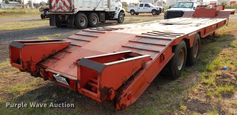 image for item HB9032 1981 Vulcan equipment trailer