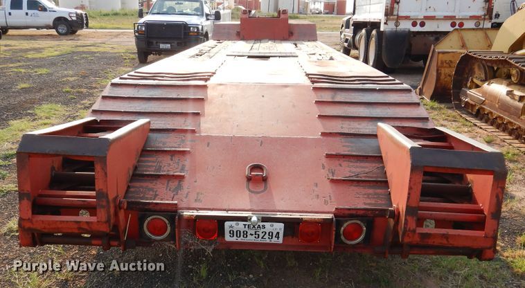 image for item HB9032 1981 Vulcan equipment trailer