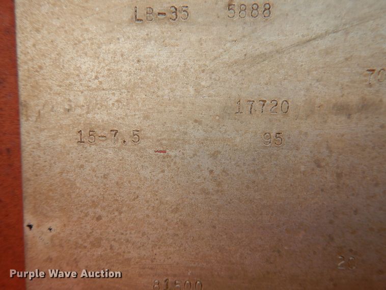 image for item HB9032 1981 Vulcan equipment trailer