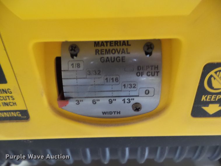 image for item HF9516 Delta DW735 planer