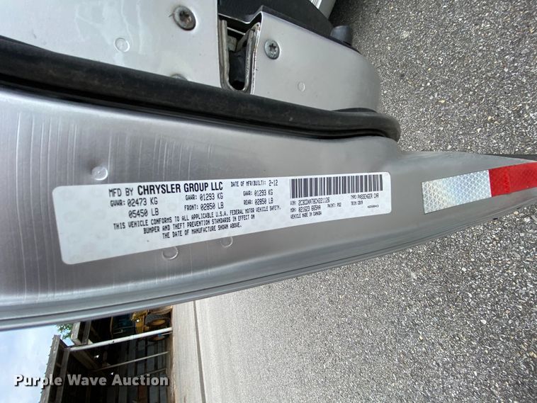 image for item HG9215 2012 Dodge Charger Police