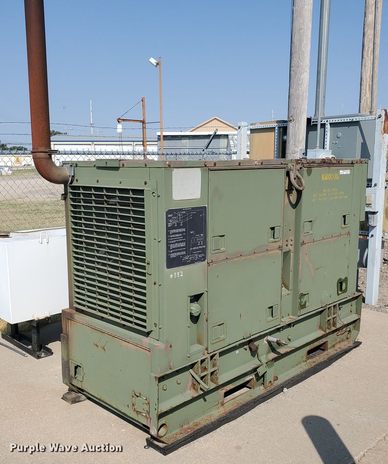 image for item HK9238 1973 Military Design 70-900 generator