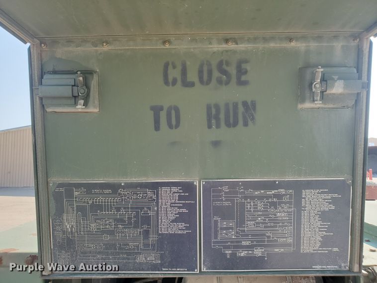 image for item HK9238 1973 Military Design 70-900 generator