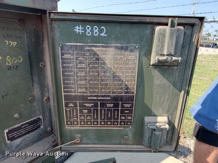 image for item HK9238 1973 Military Design 70-900 generator