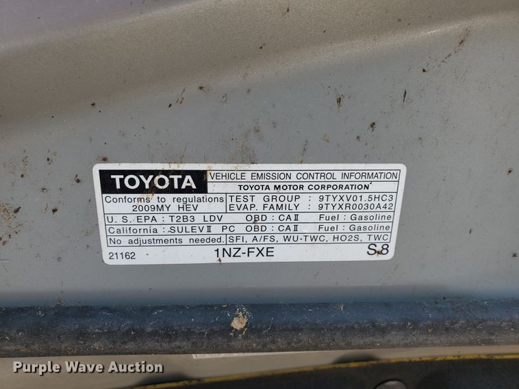 image for item HK9240 2009 Toyota Prius