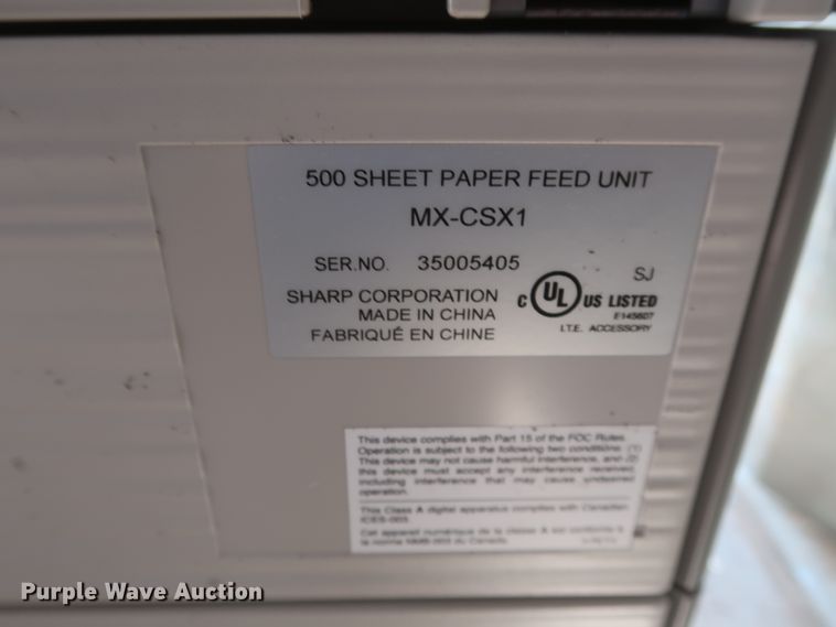 image for item HT9501 2013 Sharp MX-B402SC digital multi-fuctional system