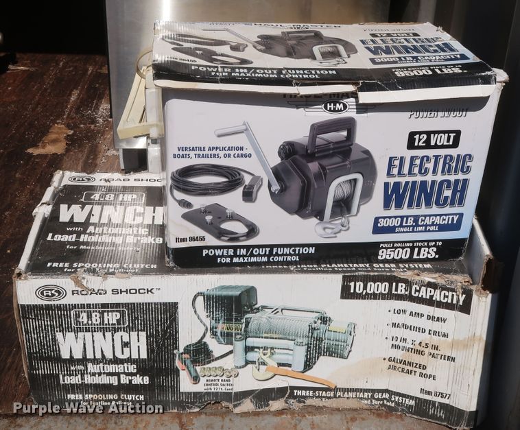 image for item HT9511 (2) electric winches