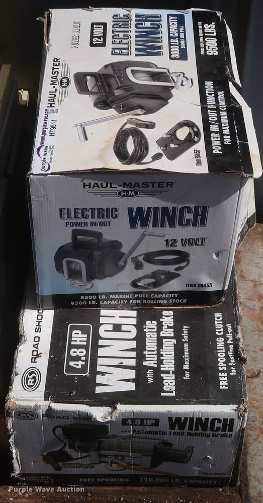 image for item HT9511 (2) electric winches