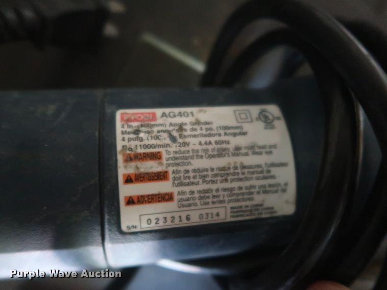 image for item HT9517 Electric drills, nail guns, grinders, and bits