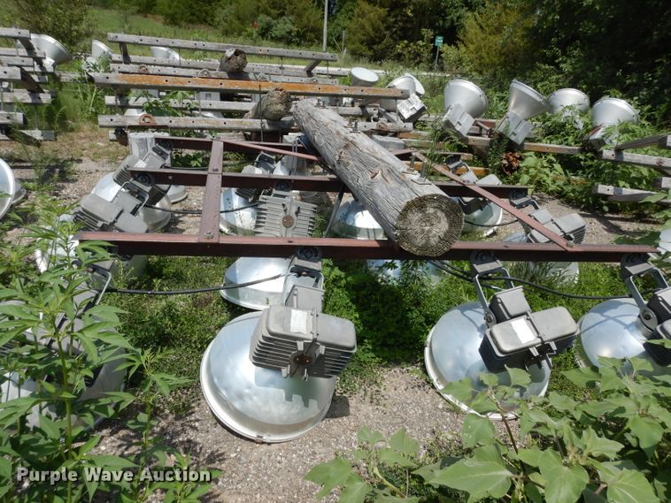 image for item HV9488 (2) sections of Halide ballfield lights