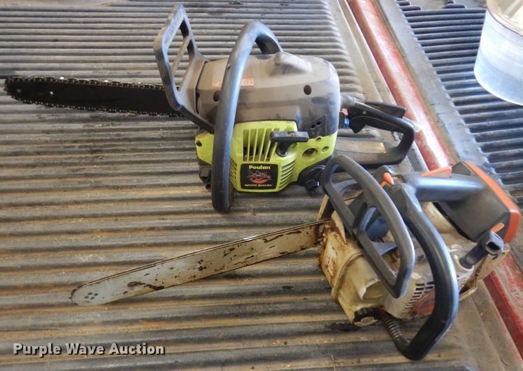 image for item HV9758 (2) chainsaws