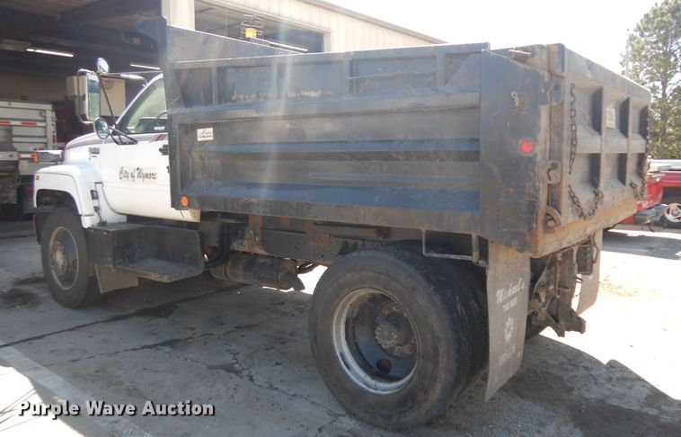 image for item HV9760 1990 GMC TopKick C6000  dump truck