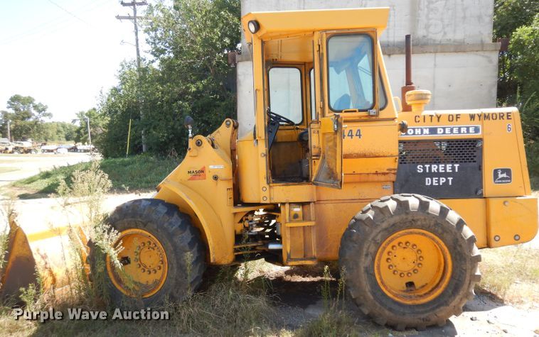 image for item HV9767 John Deere 444  wheel loader
