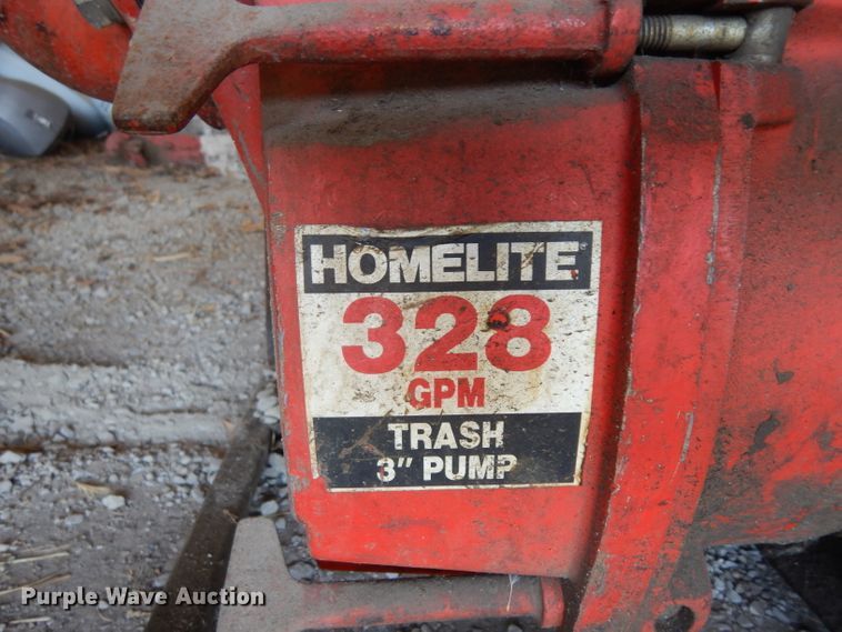 image for item HV9770 Homelite pump