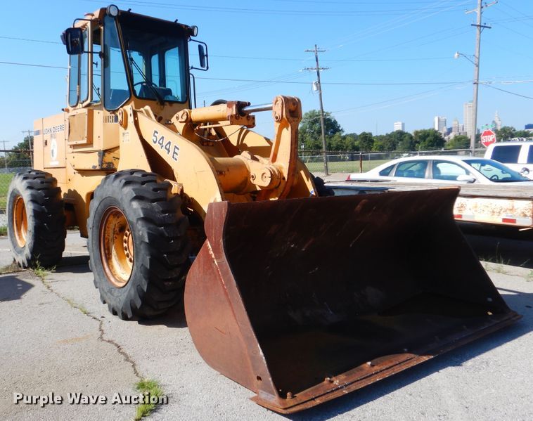 image for item HY9494 1989 John Deere 544E  wheel loader