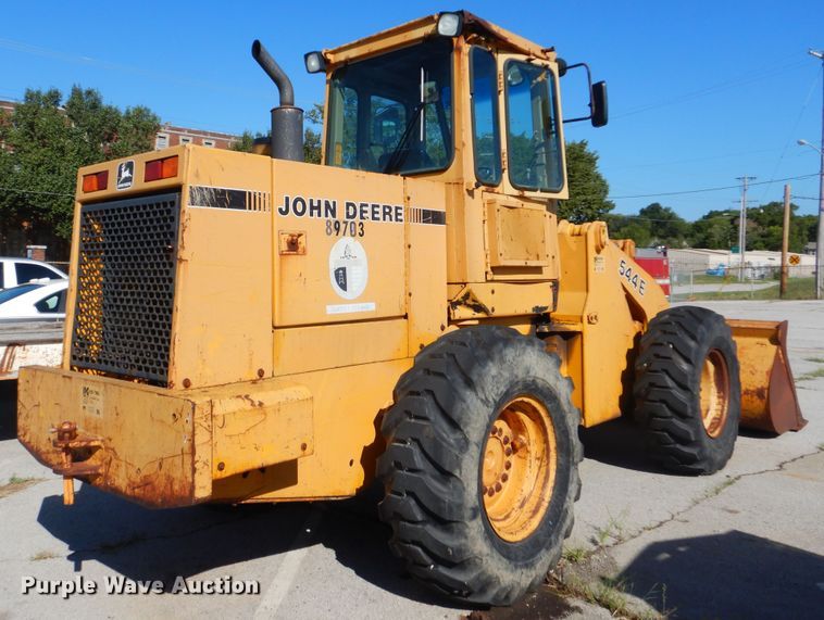 image for item HY9494 1989 John Deere 544E  wheel loader