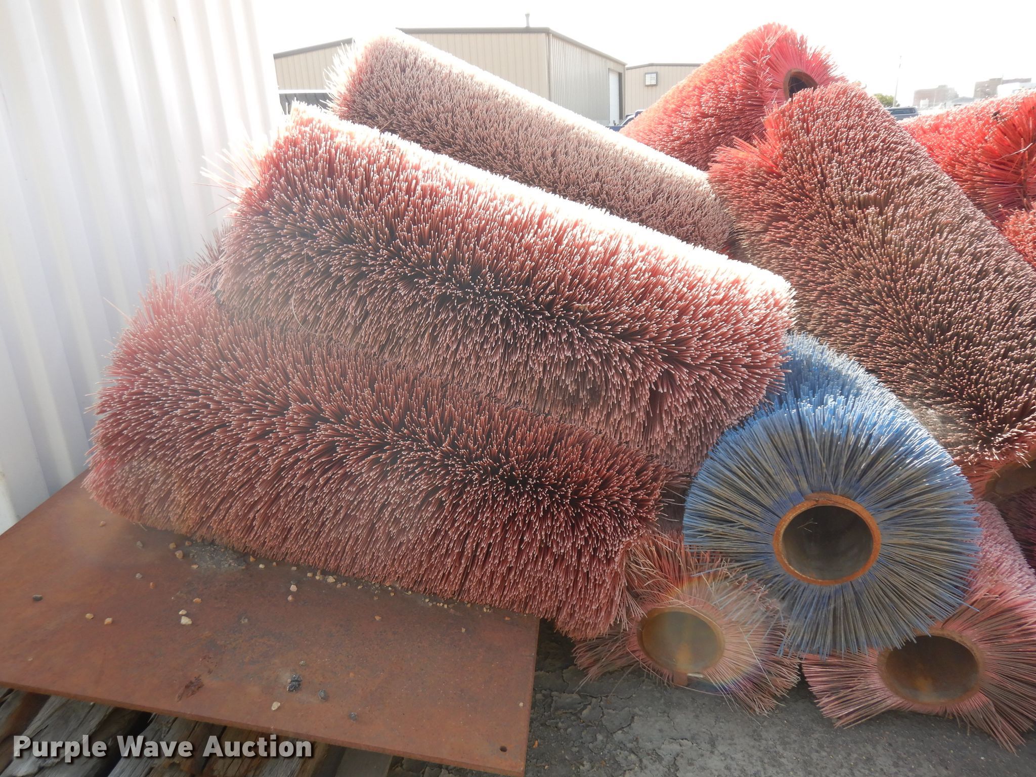 Approximately 15 street sweeper brushes in Sioux Falls, SD Item