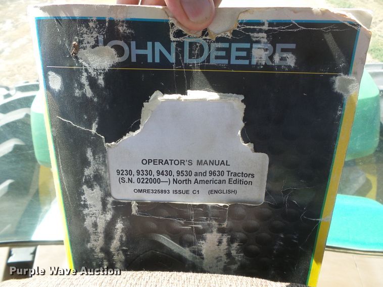 image for item DD0298 2010 John Deere 9430  4WD tractor