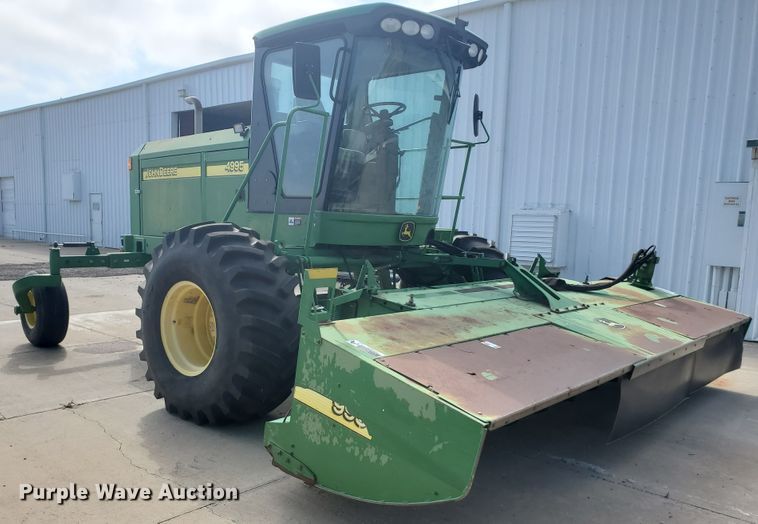 image for item DE4485 2007 John Deere 4995  windrower