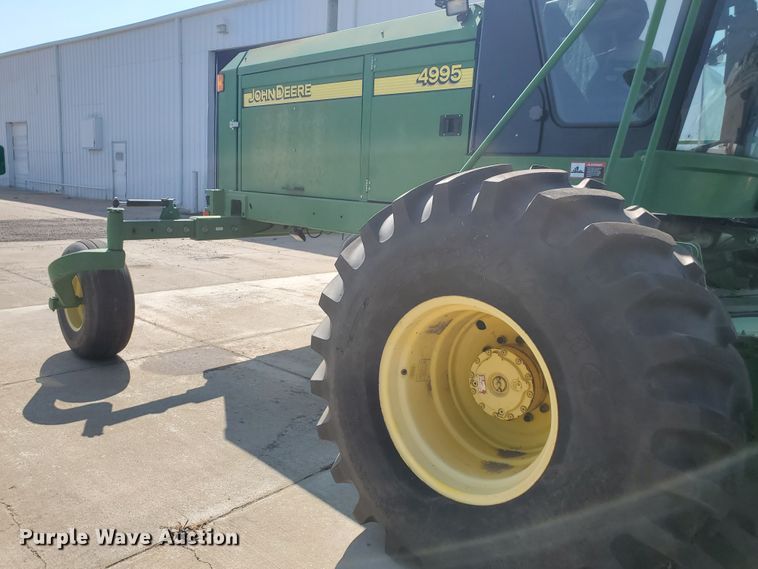 image for item DE4485 2007 John Deere 4995  windrower