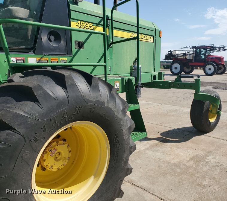 image for item DE4485 2007 John Deere 4995  windrower